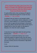 NFHS Football Rules 2026 Exam Prep &ndash; 1000 Test Bank Questions & Answers PDF
