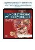 Understanding Pathophysiology 7e by Huether & McCance &vert; Full Test Bank &plus; Verified Solutions &vert; All Chapters Covered &vert; Nursing & Medical Exam Prep &vert; Top-Rated Study Guide &vert; Latest Edition
