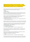 AG-CNS Adult-Gerontology CNS Exam Test Bank &ndash; Verified Q&A with Rationales &lpar;Clinical Practice&comma; Pharmacology&comma; Aging & Organizational Leadership NCLEX & Certification Prep&rpar;&period;pdf