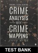 Test Bank for Crime Analysis with Crime Mapping&comma; 4th Edition By&colon; Rachel Boba Santos