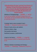 Pathophysiology Portage Learning&colon; 690&plus; Exam Questions & Answers &lpar;Modules 1-10&rpar;
