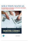 Solution Manual for Engineering Economics Financial Decision Making for Engineers Canadian 8th edition by Niall M&period; Fraser&vert; 9780138294076&vert; All Chapters&vert; LATEST 2026