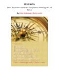 Ethics&comma; Jurisprudence and Practice Management in Dental Hygiene &ndash; 3rd Edition by Vickie Kimbrough & Charla Lautar &vert; Complete Test Bank for Chapters 1&ndash;11