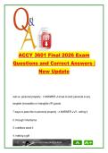 ACCY 3601 &ndash; Final Exam 2026 Questions and Correct Answers &vert; Property&comma; Trust & Estate Law Review