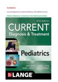 Test Bank For Current Diagnosis & Treatment Pediatrics&comma; 27th Edition &lpar;Current Pediatric Diagnosis & Treatment&rpar; by Maya Bunik&vert;&vert;Latest Edition 2026&period;
