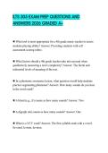 ILTS 305 EXAM PREP QUESTIONS AND ANSWERS 2026 GRADED A&plus;