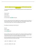 WGU C723 - Multiple Choice Exam Questions and Answers 100&percnt; Verified By Experts