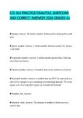 ILTS 305 PRACTICE EXAM FULL QUESTIONS AND CORRECT ANSWERS 2026 GRADED A&plus;