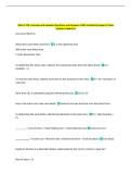 WGU C723 Formulas and Samples Questions and Answers 100&percnt; Verified By Experts&vert;