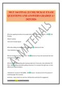 MGT 164 FINAL &lbrack;UCSD&rsqb; MCKAY EXAM QUESTIONS AND ANSWERS GRADED A&plus; 2025&sol;2026