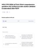 WGU C170 &lpar;2026&rpar; ACTUAL EXAM comprehensive questions and verified accurate solution &lpar;detailed & elaborated&rpar; 2026 TEST&excl;&excl;