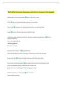 WGU D312 final exam Questions with Correct Answers&vert; New Update