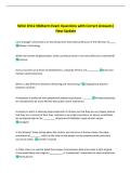 WGU D312 Midterm Exam WGU D312 Midterm Exam Questions with Correct Answers&vert;  New Update