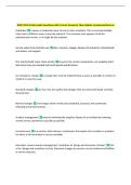 WGU D336 Study Guide Questions with Correct Answers&vert; New Update
