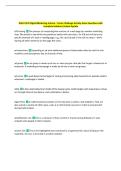 WGU D378 Digital Marketing Science - Terms Challenge Activity Exam Questions with  Complete Solutions