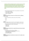 FLORIDA CERTIFIED ARMED SECURITY OFFICER &lpar;CLASS G&rpar; EXAM  2026&sol;2027 ACCURATE EXAM REAL QUESTIONS WITH WELL  ELABORATED ANSWERS &lpar;100&percnt; CORRECT VERIFIED SOLUTIONS&rpar; LATEST UPDATED VERSION&vert; GUARANTEED PASS A&plus;&vert; BRAND NEW&excl;  
