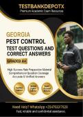 Georgia Pest Control Licensing Exam &ndash; Practice Questions & Study Guide