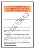 NSCI 175 PT&period; 6 CENTRAL VISUAL SYSTEM 2 EXAM QUESTIONS AND ANSWERS GRADED A&plus; 2025&sol;2026