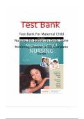 Test Bank for Maternal-Child Nursing 6th Edition by Slone McKinney &ndash; Complete Chapters 1&ndash;55