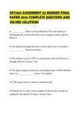 NST2601 ASSIGNMENT 02 MARKED FINAL PAPER 2026 COMPLETE QUESTIONS AND SOLVED SOLUTIONS