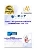 HED4812 Assignment 1 &lpar;COMPLETE ANSWERS&rpar; 2026 - DUE 2026&semi;100&percnt; trusted &comma;comprehensive and complete reliable solution with clear explanation