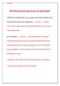 NR 283 Pathophysiology Exam 1 Prep &vert; Weeks 1 & 2 eDapt Study Guide
