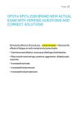 OPOTA SPO-s 2026 BRAND NEW ACTUAL EXAM WITH VERIFIED QUESTIONS AND CORRECT SOLUTIONS 