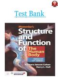 Memmler&rsquo;s Structure and Function of the Human Body 12th Edition &ndash; Cohen &ndash; Test Bank