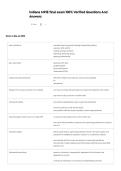 Indiana MPJE final exam 100&percnt; Verified Questions And Answers