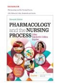 TEST BANK FOR Pharmacology and the Nursing Process&comma; 11th Edition by Lilley&comma; Rainforth and Snyder&lpar; 2026 Latest Solutions&rpar;