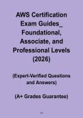 AWS Certification Exam Guides &ndash; Foundational & Associate Levels Complete Study Resource &vert; Cloud Computing Exam Prep