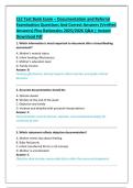 CLC Test Bank Exam &ndash; Documentation and Referral  Examination Questions And Correct Answers &lpar;Verified  Answers&rpar; Plus Rationales 2025&sol;2026 Q&A &vert; Instant  Download Pdf 