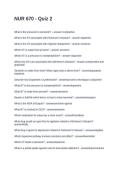 NUR 670 - Quiz 2&period; Questions and Answers 100&percnt; Solved