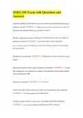OSHA 501 Exam with Questions and Answers