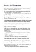 HCCA - CHPC Overview NEWEST 2026&sol;2027 ACTUAL EXAM COMPLETE QUESTIONS AND CORRECT DETAILED ANSWERS &lpar;VERIFIED ANSWERS&rpar; &vert;ALREADY GRADED A&plus;&vert;&vert;BRAND NEW&excl;&excl;