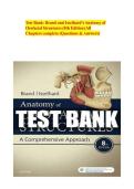 Test Bank- Brand and Isselhard&rsquo;s Anatomy of Orofacial Structures &lpar;8th Edition&rpar; All Chapters complete &lpar;Questions & Answers&rpar; 