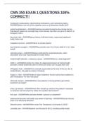 CMN 350 EXAM 1 QUESTIONS 100&percnt; CORRECT&excl;&excl;