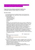 Test Bank for Maternity & Women&rsquo;s Health Care 13th Edition &mdash; ISBN 9780323810180 Practice Questions with Detailed Rationales &lpar;All Chapters&rpar;