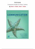 Communication&colon; Principles for a Lifetime&comma; 7th Edition &lpar;Steven A&period; Beebe & Susan J&period; Beebe&rpar; &ndash; Complete Test Bank All Chapters