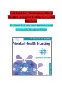 Mental Health Nursing Practice Question Bank for Introductory Mental Health Nursing &lpar;Chapters 1&ndash;19&rpar; &ndash; Exam Prep Companion with Detailed Rationales