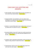 CANS Exam Preparation Study Guide 2026 &ndash; Child & Adolescent Needs and Strengths Practice Scenarios & Rating Exercises