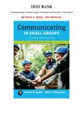 Communicating in Small Groups&colon; Principles and Practices&comma; 12th Edition &lpar;Steven A&period; Beebe & John Masterson&rpar; &ndash; Complete Test Bank Chapters 1&ndash;12