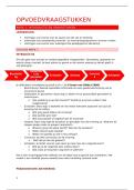 Samenvatting - Opvoedvraagstukken EUR Pedagogische Wetenschappen