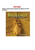 Test Bank &mdash; Biology&colon; Concepts and Investigations 5th Edition by Mari&euml;lle Hoefnagels &vert; Complete & Updated Exam Study Resource
