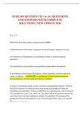 NURS 401 QUIZZES CH 1 to 14 &vert; QUESTIONS AND ANSWERS WITH COMPLETE SOLUTIONS &vert; NEW UPDATE 2026