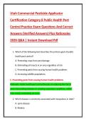 Bundle for Utah Commercial Pesticide Applicator Certification Category 8 Public Health Pest Control&comma; Category 7 Structural Pest Control&comma; Category 6 Right-of-Way Pest Control &comma;Category 5 Aquatic Pest Control&comma;  Category 3 Ornamental and Turf Pest Control &comma; 