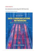 Solution Manual For data communications and networking with TCP&vert;IP Protocol Suite 6th Edition By behrouz forouzan&period;Latest 2026&period;