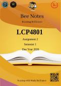 LCP4801 Assignment 2 Semester 1 2026 Due Year 2026