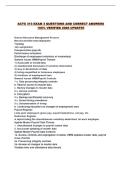 ACTG 313 EXAM 3 QUESTIONS AND CORRECT ANSWERS 100&percnt; VERIFIED 2026 UPDATE&excl;&excl;