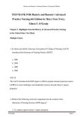Hamric and Hanson&rsquo;s Advanced Practice Nursing&comma; 6th Edition by Mary Fran Tracy and Eileen T&period; O'Grady &ndash; Test Bank